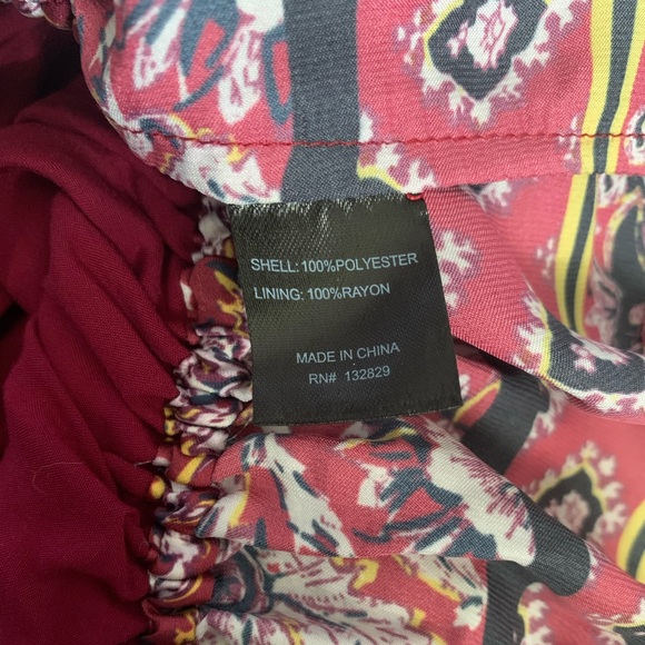 Revolve NWT Majorelle Floral Cropped Blouse - Picture 6 of 6